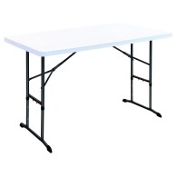 Table GRENADE 183 x 76 cm réglable en hauteur de 56 cm à 81,5 cm
