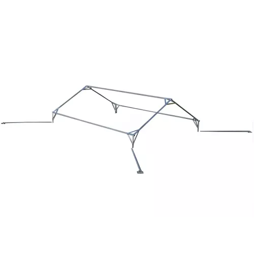 Tente de réception 3 x 4 m - Plein Air - 12m² - Complet blanc