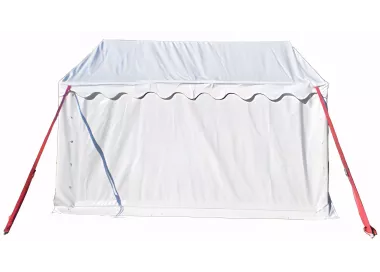 Tente de réception 3 x 4 m - Plein Air - 12m² - Complet blanc