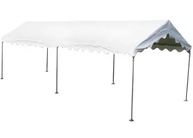 Tente de réception 3 x 8 m - Plein Air - 24 m² - Toit + Armature