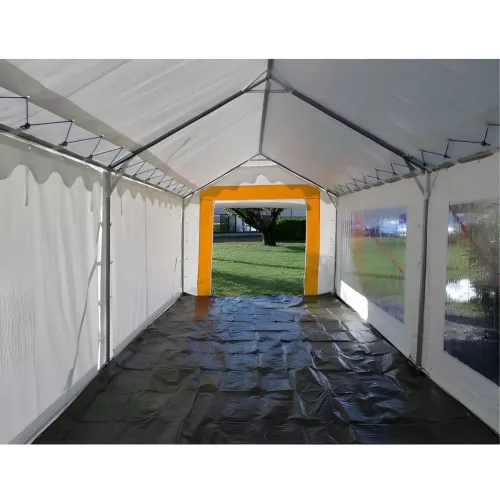 Tente de réception 3 x 8 m - Plein Air - 24m²- Complet mixte