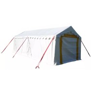 Tente de réception 3 x 8 m - Plein Air - 24m²- Complet blanc