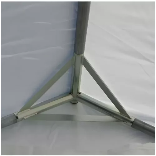 Tente de réception 5 x 4 m - Plein Air - 20 m²- Complet blanc