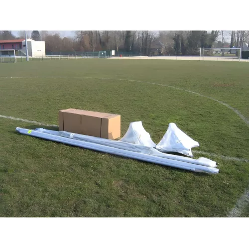 Tente de réception 5 x 4 m - Plein Air - 20 m²- Complet blanc