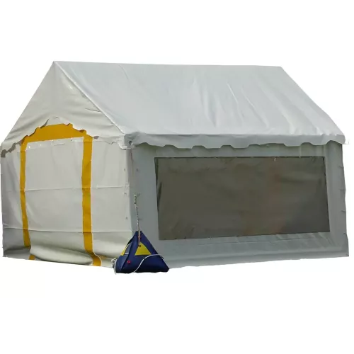 Tente de réception 5 x 4 m - Plein Air - 20 m²- Complet blanc