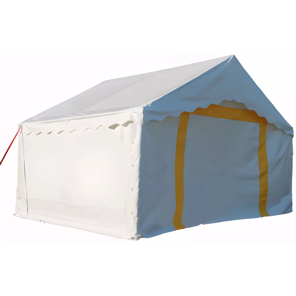 Tente de réception 5 x 4 m - Plein Air - 20 m²- Complet blanc