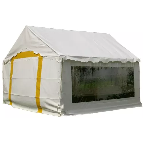 Tente de réception 5 x 4 m - Plein Air - 20 m²- Complet cristal