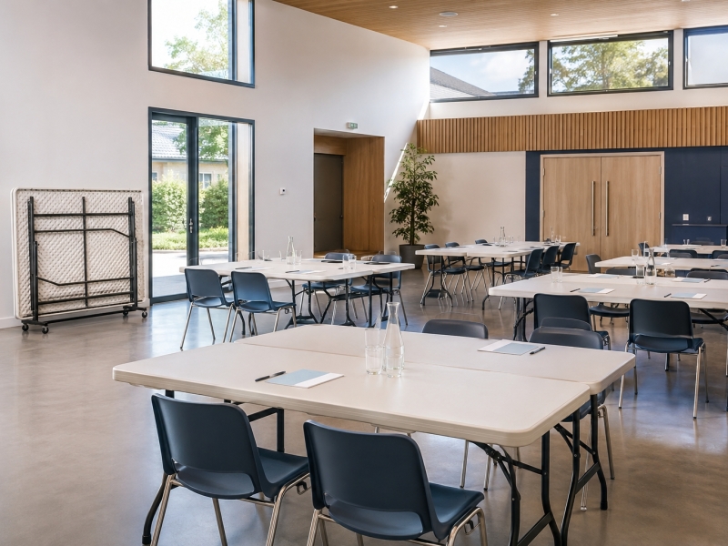 Comment choisir une table pliante pour une collectivité ?